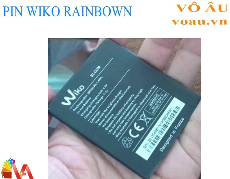 PIN WIKO RAINBOWN