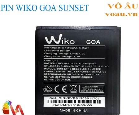 PIN WIKO GOA SUNSET