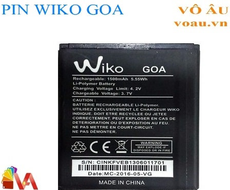 PIN WIKO GOA