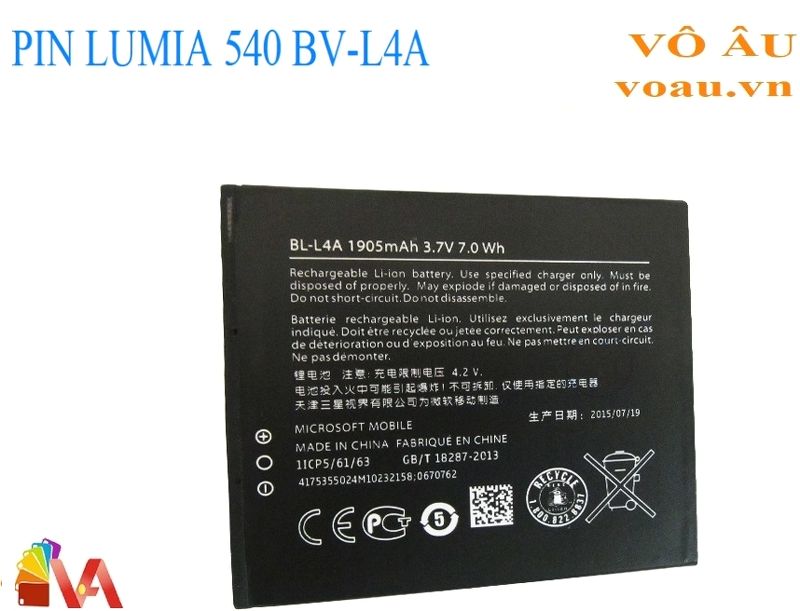 PIN LUMIA 540 BV-L4A