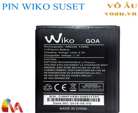 PIN WIKO SUSET