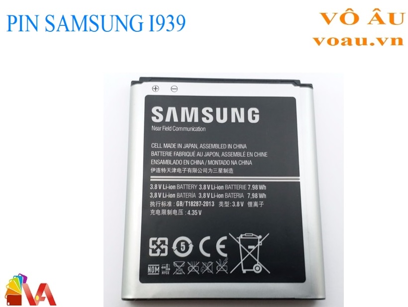 PIN SAMSUNG I939