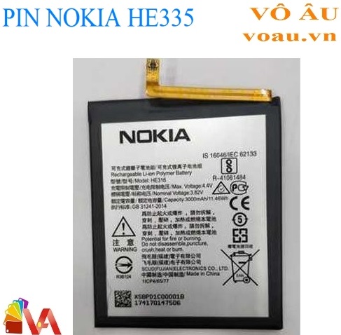 PIN NOKIA HE335