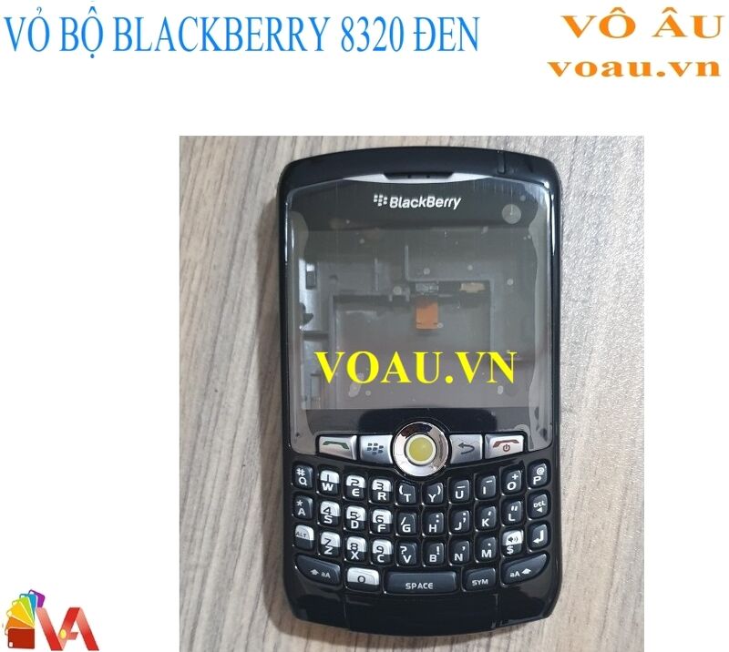 VỎ BỘ BLACKBERRY 8320 MÀU ĐEN