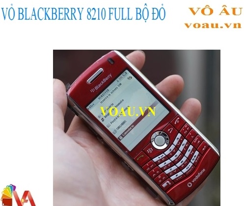 VỎ BLACKBERRY 8210 FULL BỘ MÀU ĐỎ