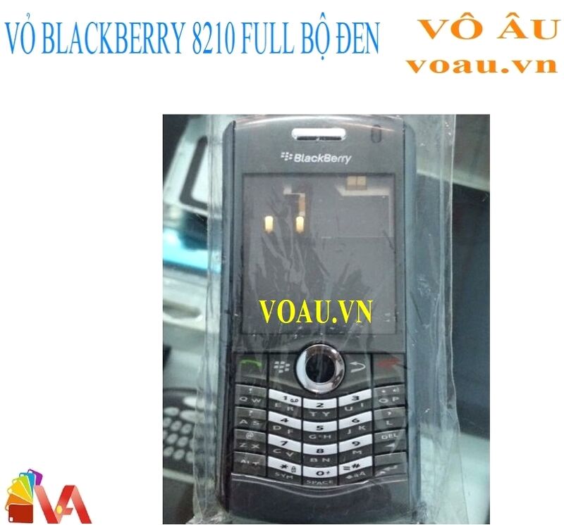 VỎ BLACKBERRY 8210 FULL BỘ MÀU ĐEN