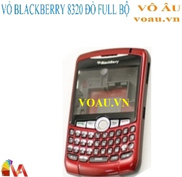 VỎ BLACKBERRY 8320 ĐỎ FULL BỘ