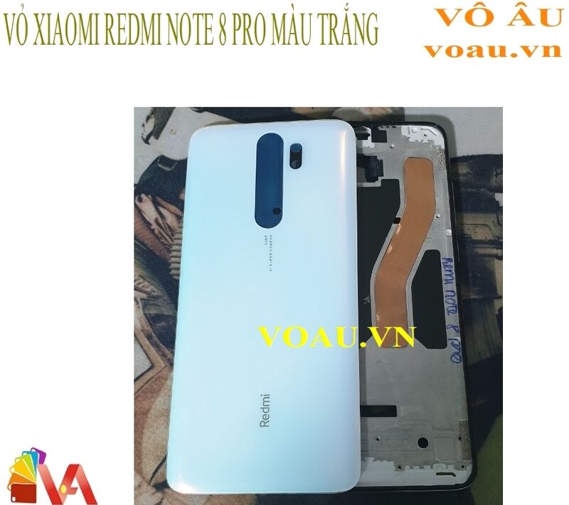 VỎ XIAOMI REDMI NOTE 8 PRO MÀU TRẮNG