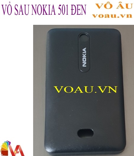 VỎ SAU NOKIA 501 MÀU ĐEN