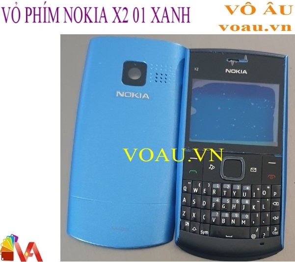 VỎ PHÍM NOKIA X2 01 MÀU XANH