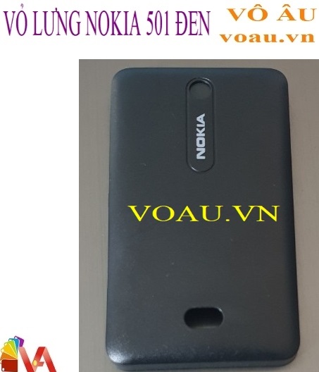 VỎ LƯNG NOKIA 501 MÀU ĐEN