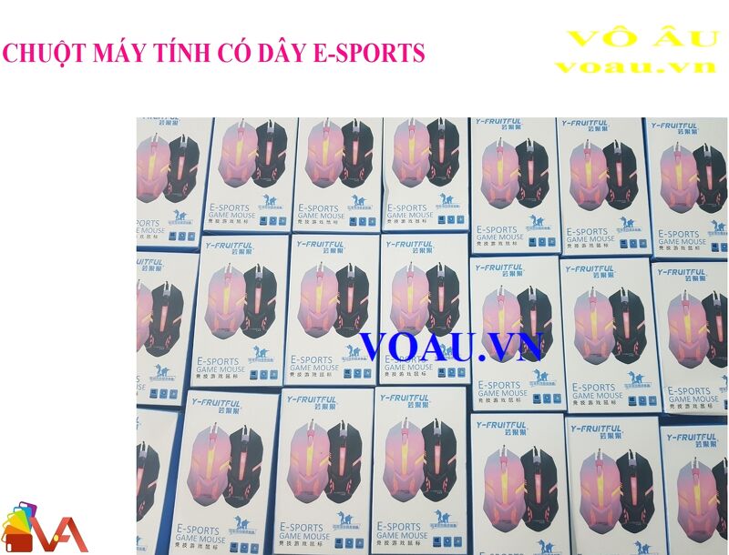 CHUỘT MÁY TÍNH CÓ DÂY E-SPORTS