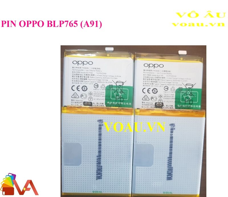 PIN OPPO BLP765 (A91)