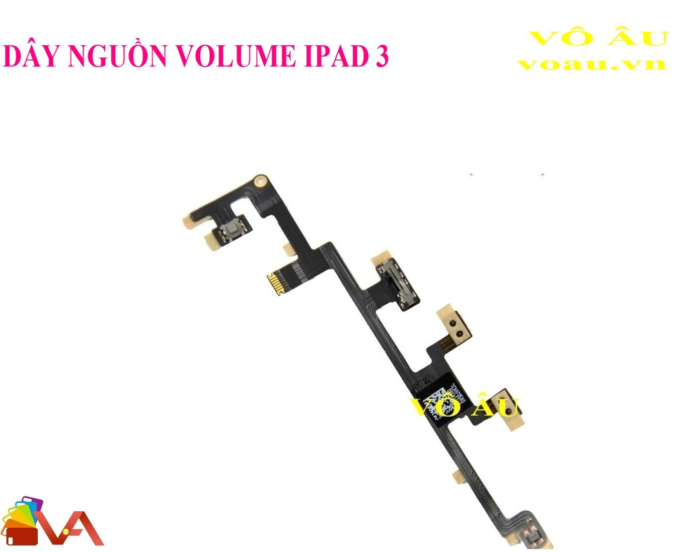 DÂY NGUỒN VOLUME IPAD 3