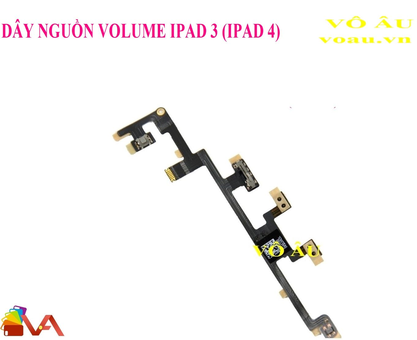 DÂY NGUỒN VOLUME IPAD 3 (IPAD 4)