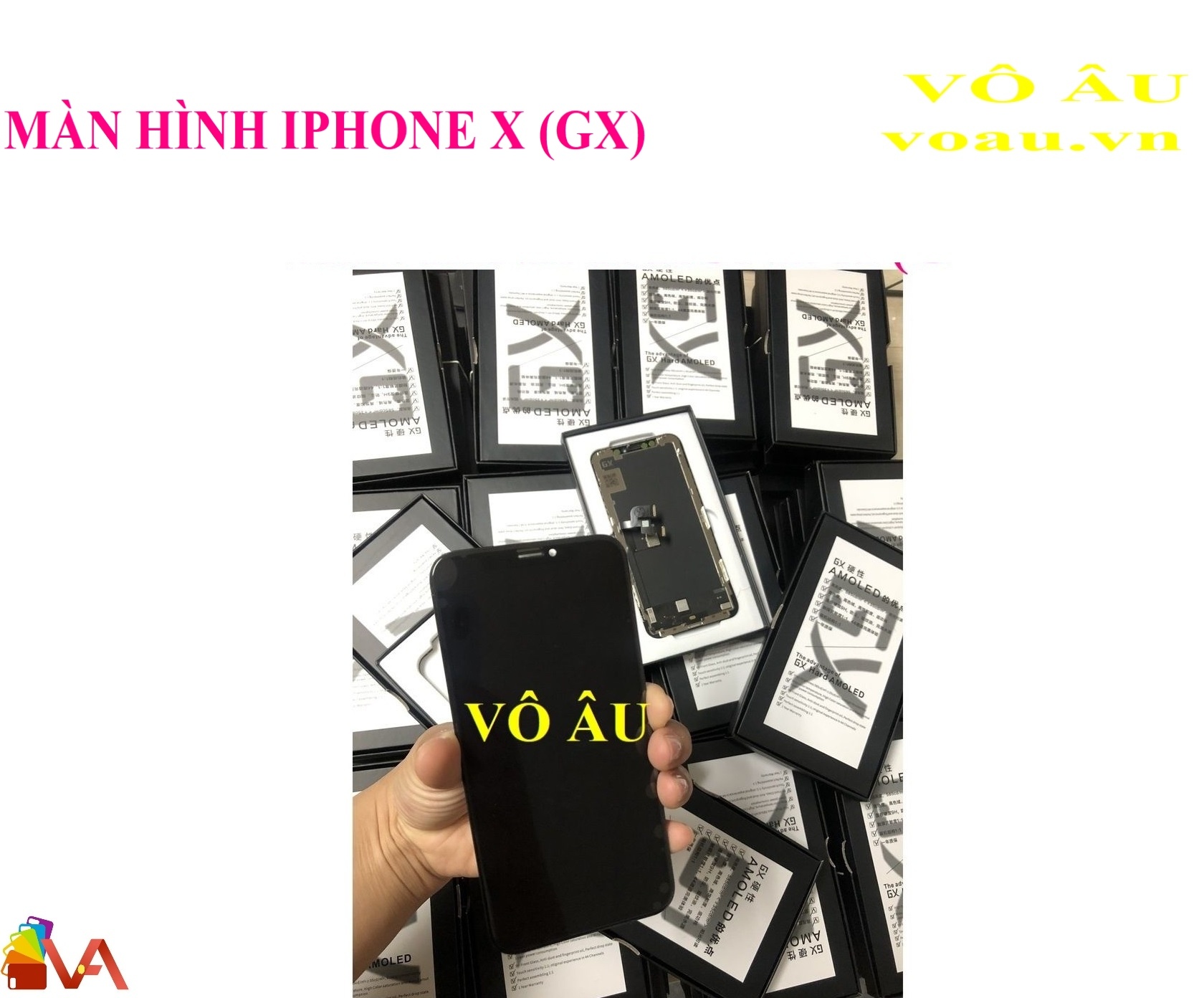 MÀN HÌNH IPHONE X ZIN OLED (GX)