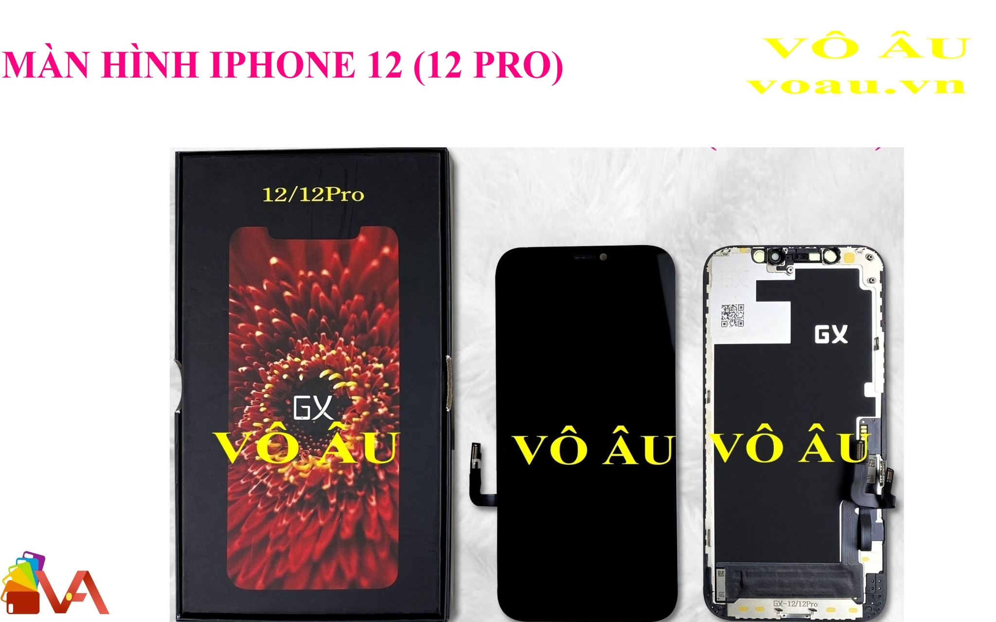 MÀN HÌNH IPHONE 12 (12 PRO) ZIN OLED (GX)