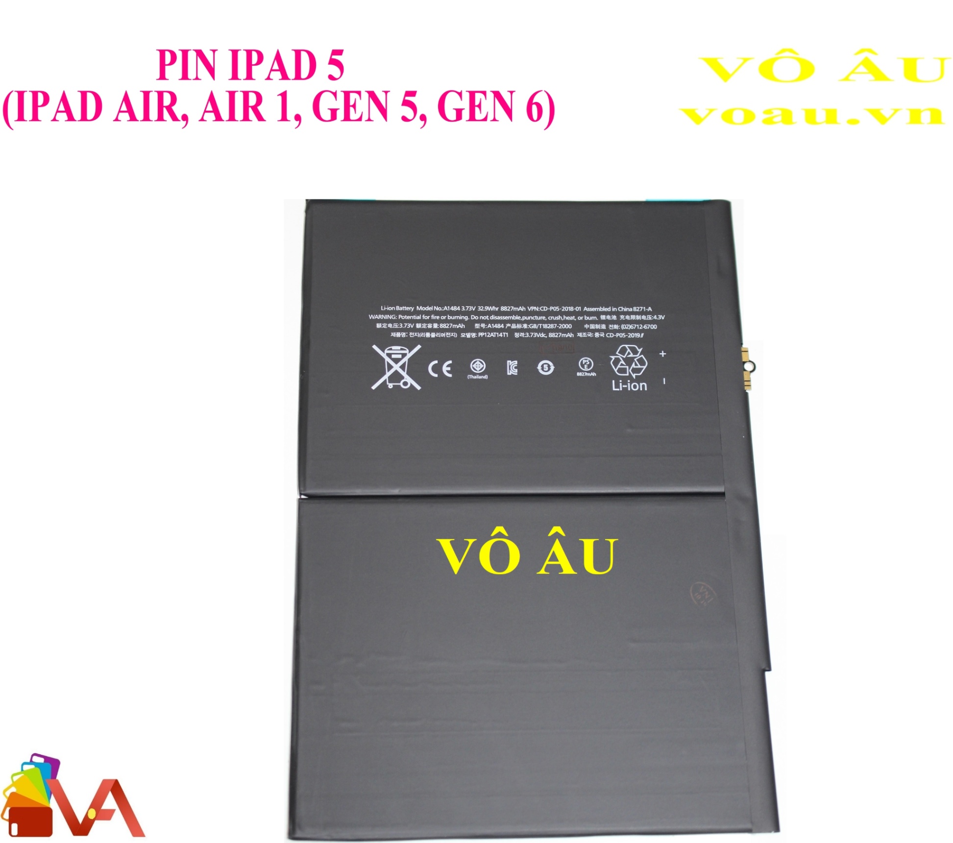 PIN IPAD GEN 5 ZIN