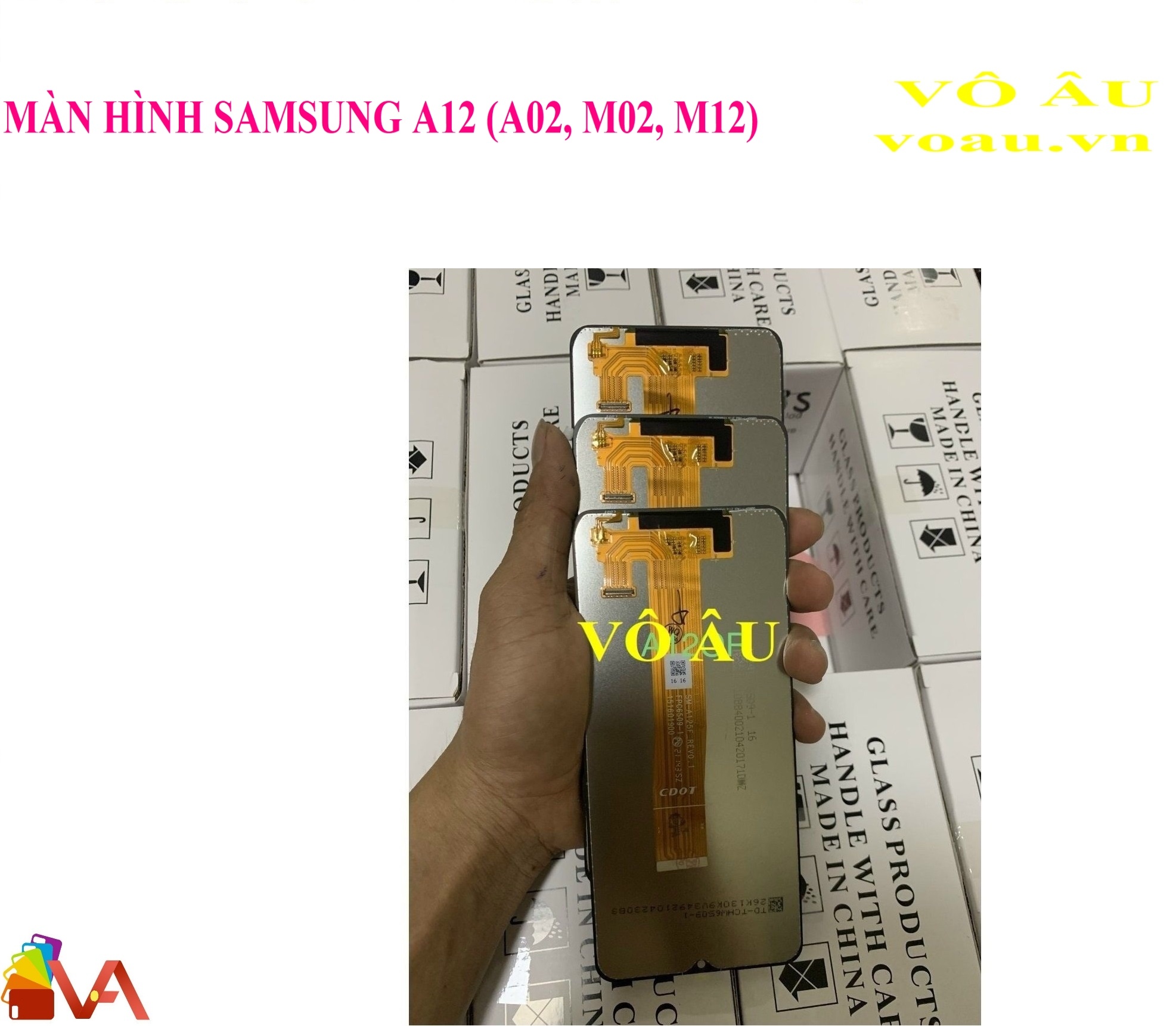 MÀN HÌNH SAMSUNG A12 (A02, M02, M12) ZIN