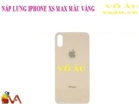 NẮP LƯNG IPHONE XS MAX MÀU VÀNG