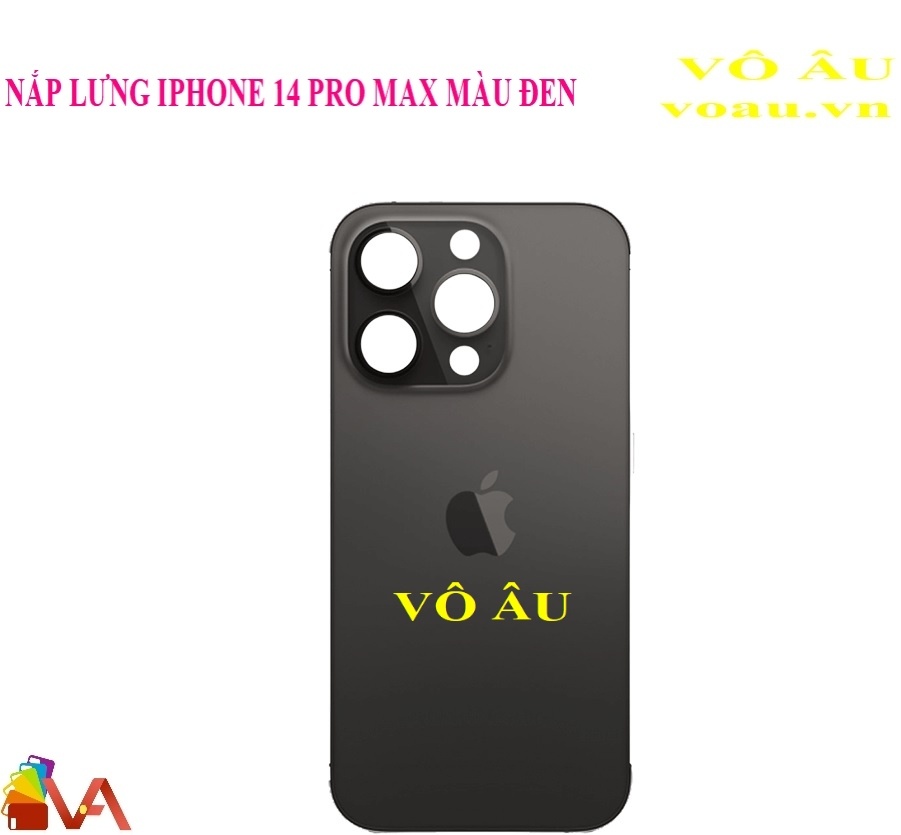 NẮP LƯNG IPHONE 14 PRO MAX MÀU ĐEN