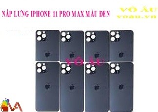 NẮP LƯNG IPHONE 11 PRO MAX MÀU ĐEN