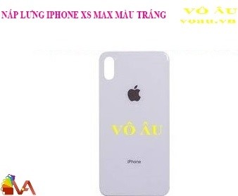 NẮP LƯNG IPHONE XS MAX MÀU TRẮNG