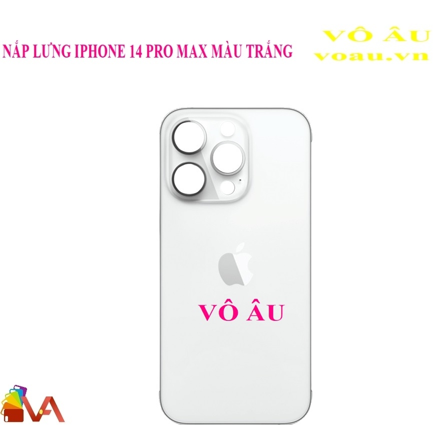 NẮP LƯNG IPHONE 14 PRO MAX MÀU TRẮNG