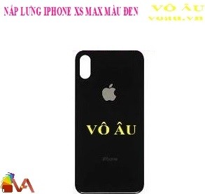 NẮP LƯNG IPHONE XS MAX MÀU ĐEN