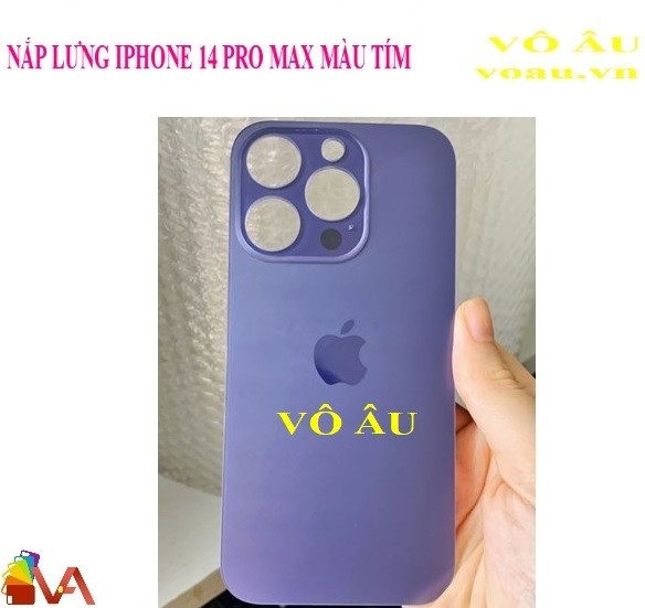 NẮP LƯNG IPHONE 14 PRO MAX MÀU TÍM