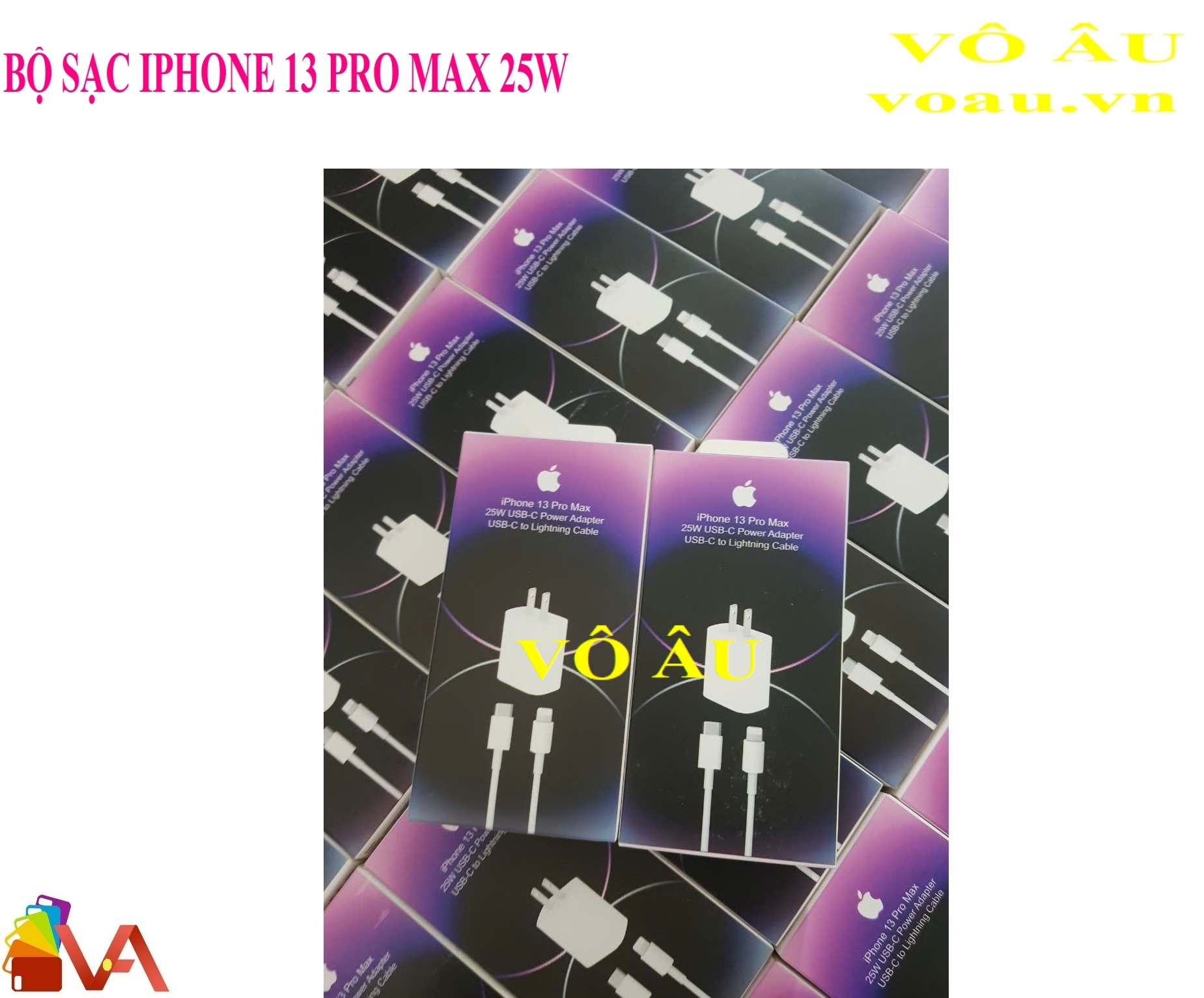 BỘ SẠC IPHONE 13 PRO MAX 25W ZIN HỘP