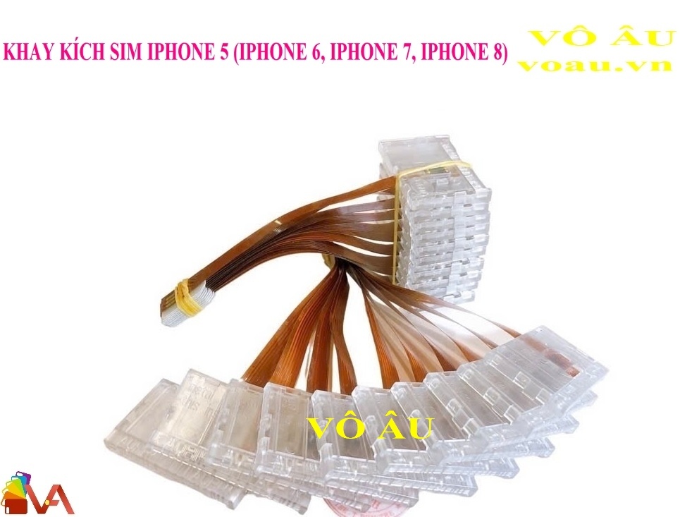 KHAY KÍCH SIM IPHONE 5 (IPHONE 6, IPHONE 7, IPHONE 8)