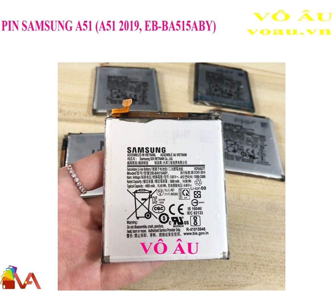 PIN SAMSUNG EB-BA515ABY ZIN