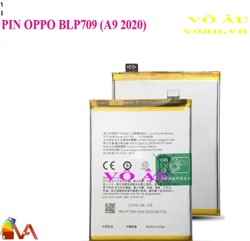 PIN OPPO BLP709 (A9 2020) ZIN