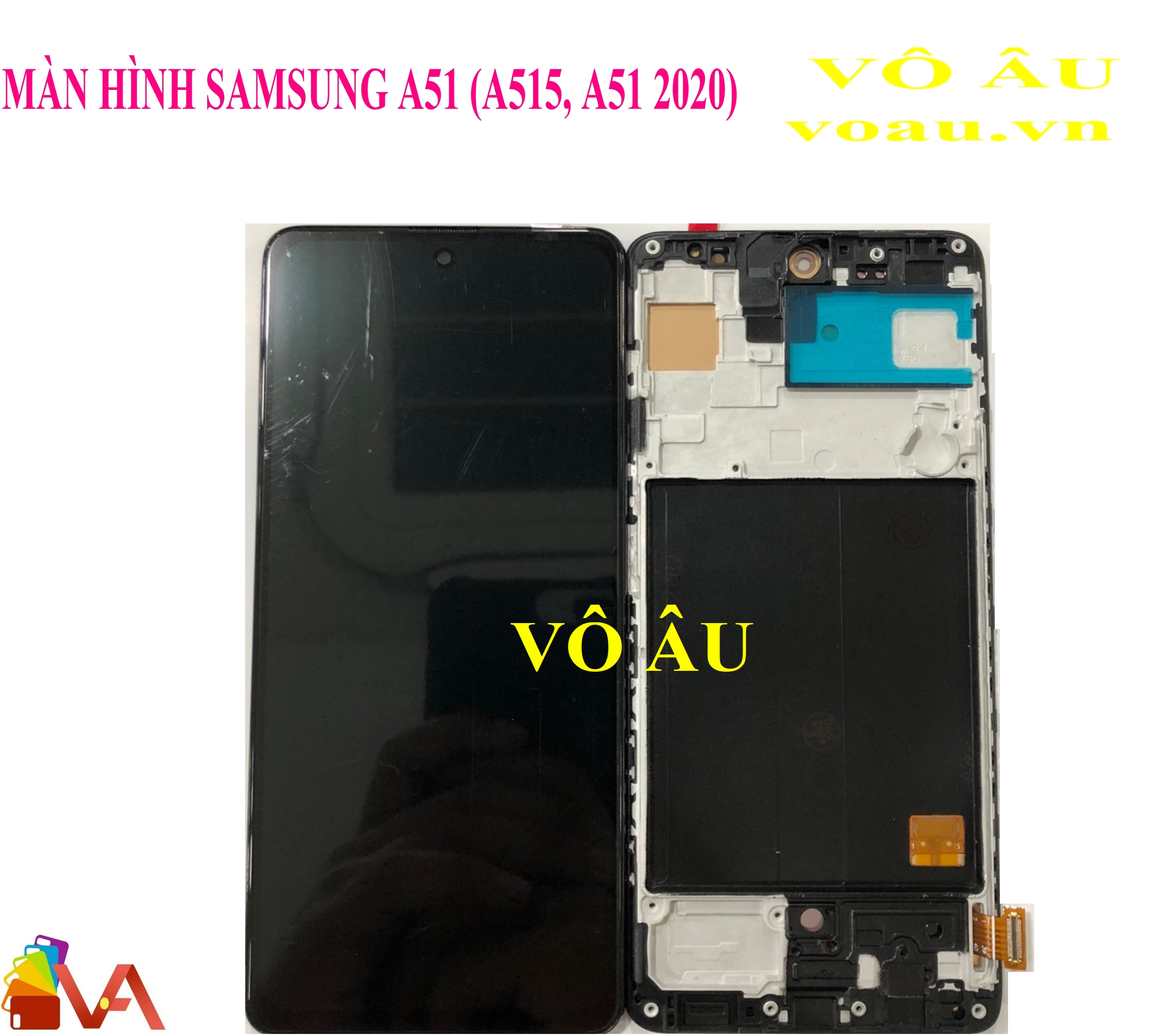 MÀN HÌNH SAMSUNG A515 ZIN OLED CÓ KHUNG PHÔI TO
