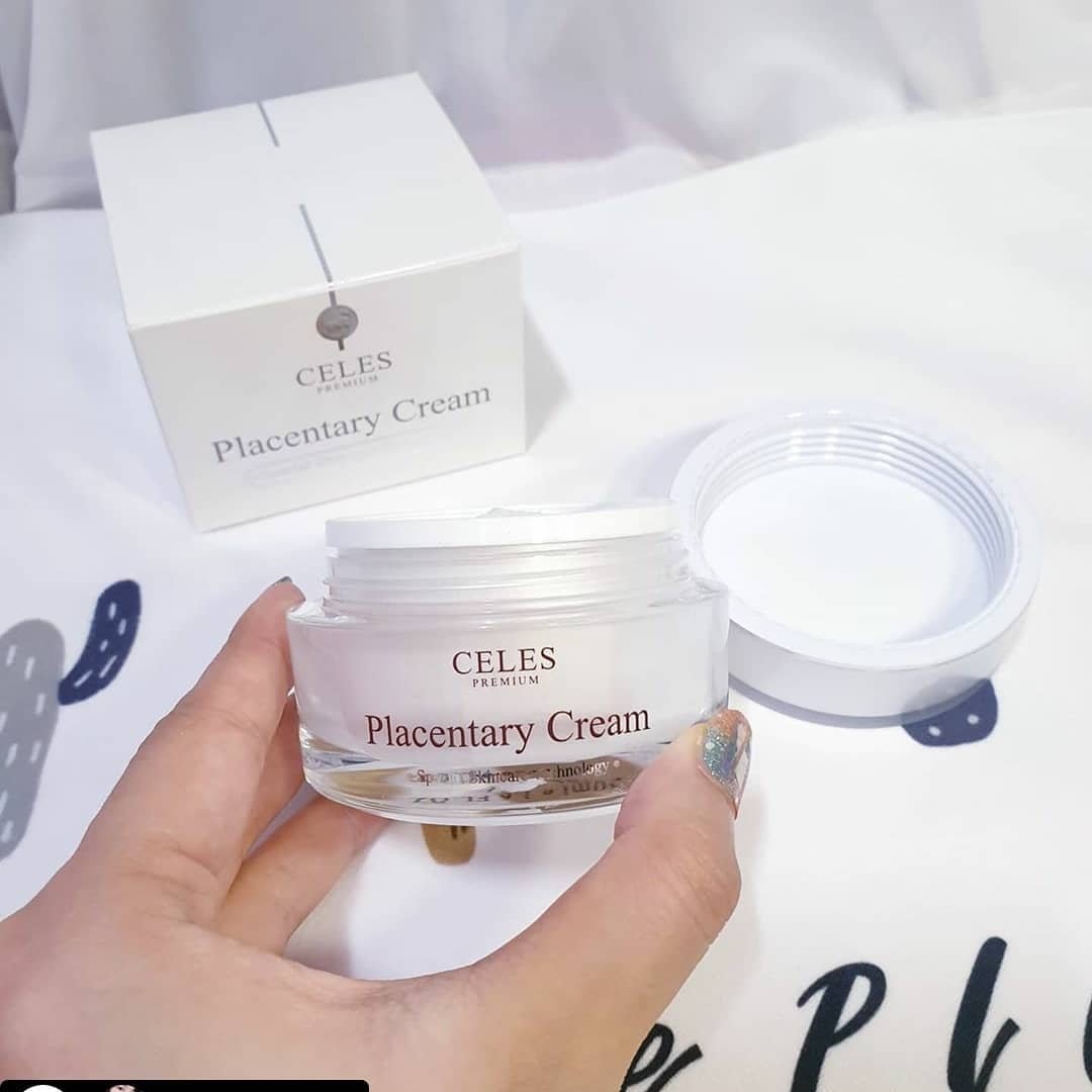 Kem Nhau Thai Cừu Celes Placentary Cream Premium 50g