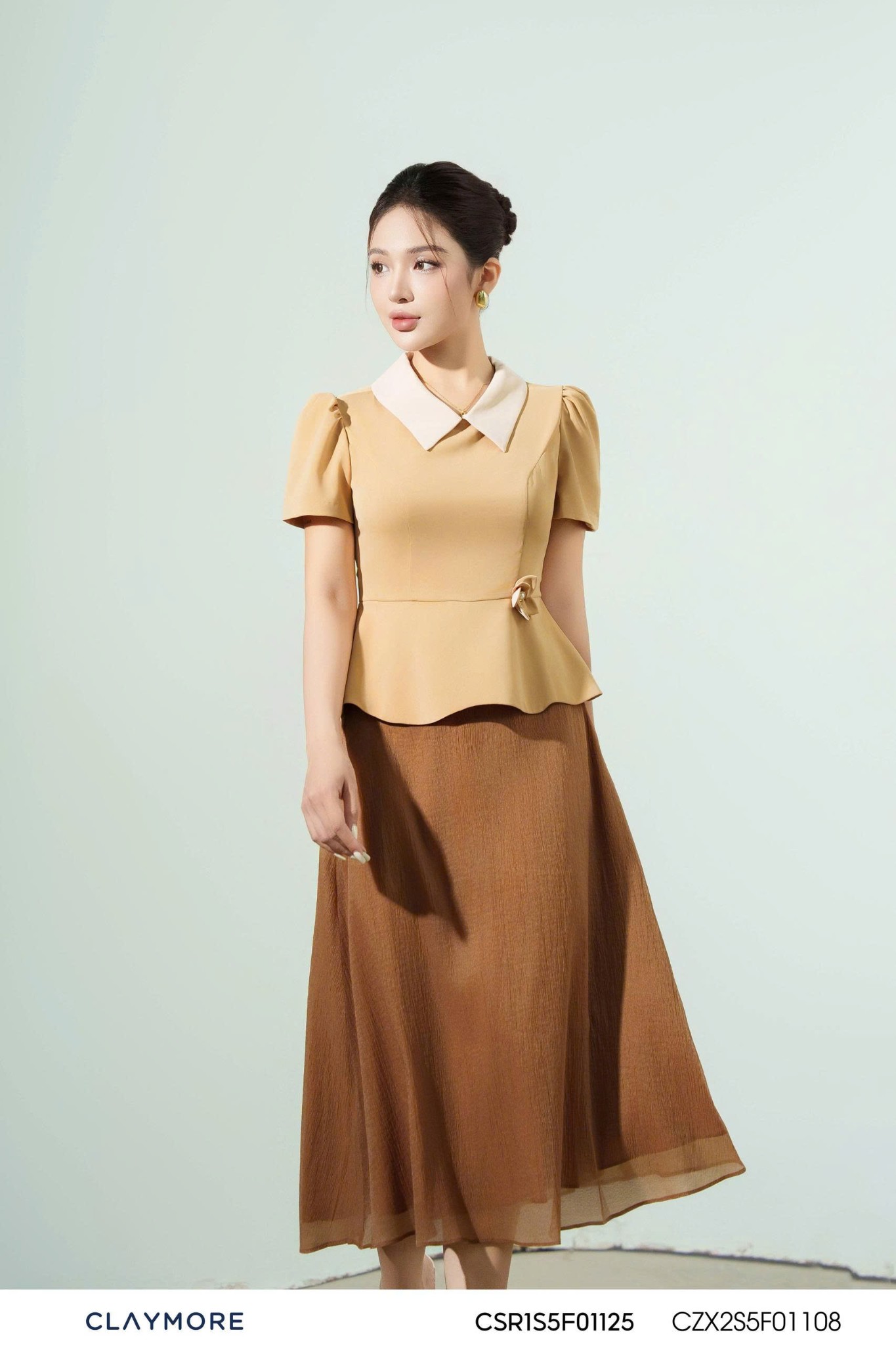 Áo peplum cổ đức