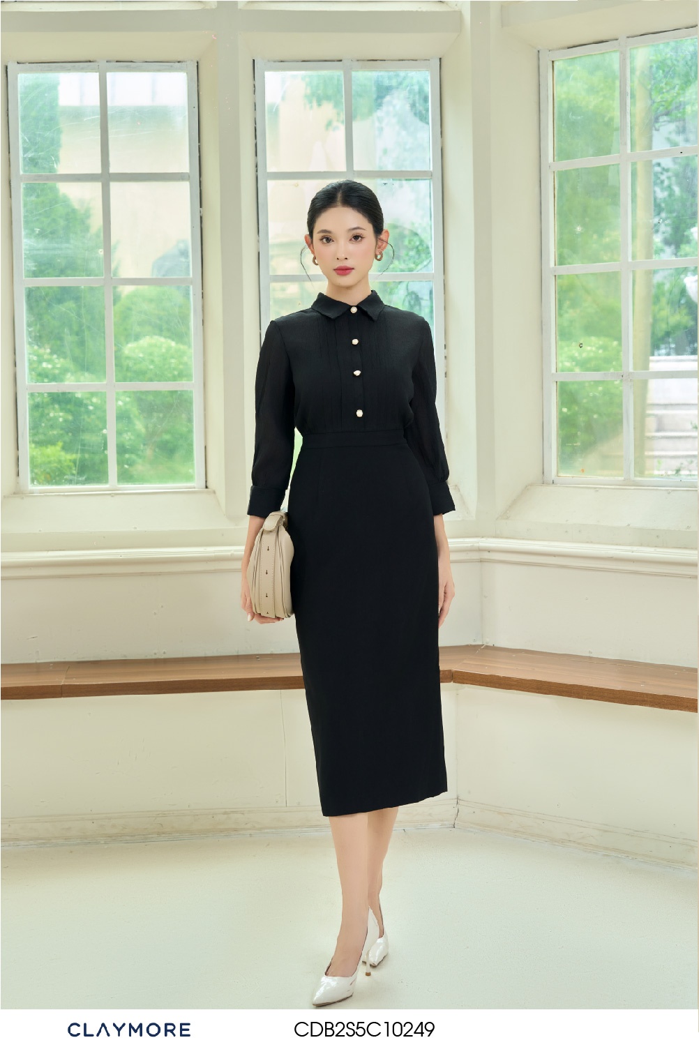 Đầm bút chì liền