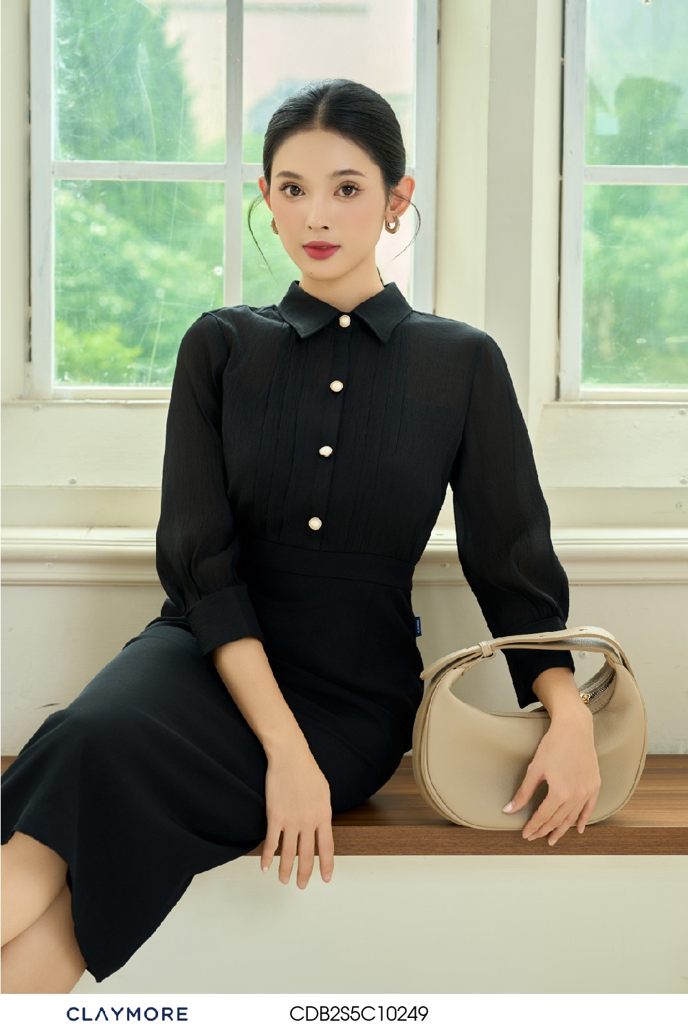 Đầm bút chì liền