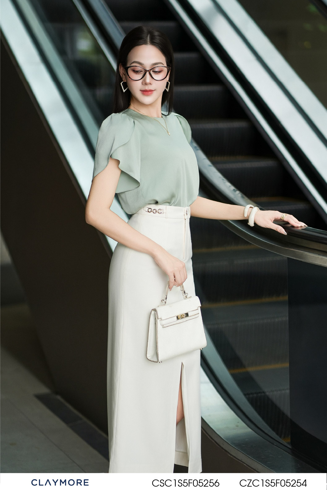 Áo lụa cổ tròn