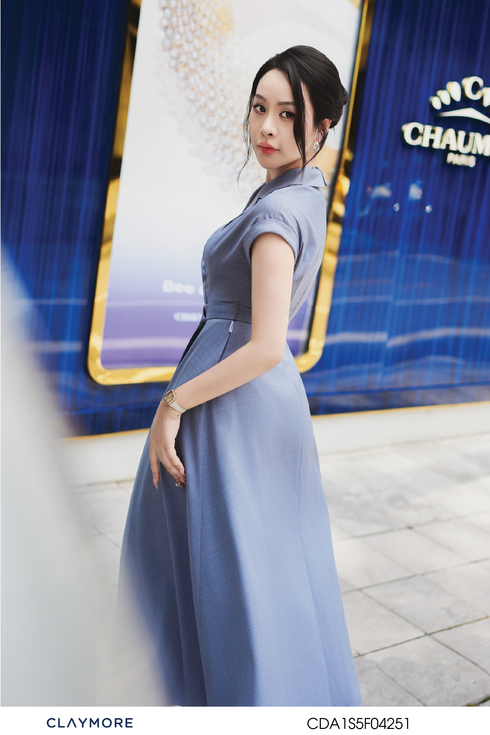 Đầm vai chờm chân A