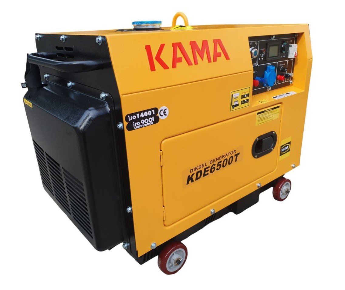 Máy Phát Điện Dầu KAMA KDE6500T – GIẢI PHÁP CUNG CẤP ĐIỆN MẠNH MẼ, BỀN BỈ