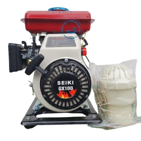 Máy Bơm Nước Seiki GX100-80 – “Trái Tim Của Mạch Nước Mạnh Mẽ” Cho Nhà Vườn, Ao Cá Và Ruộng Đồng!