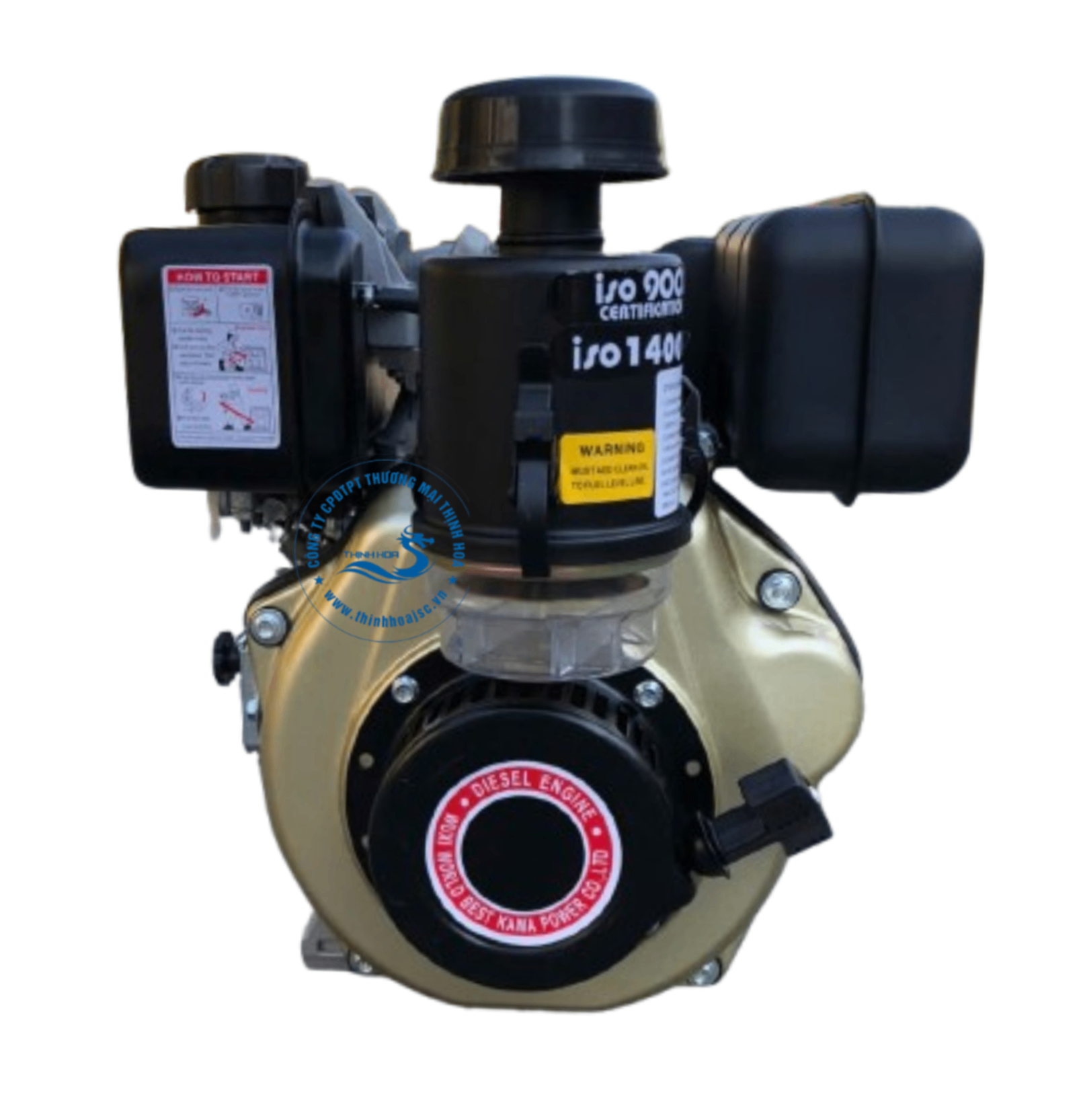 Động Cơ Dầu KAMA 173FS Tua Chậm – Chạy Khoẻ, Không Ồn, Không Rung, Cực Bền!