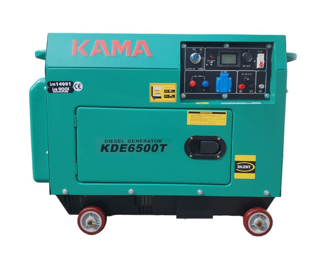 Mất Điện Đột Ngột Lúc Đang Kinh Doanh – KAMA 6500T 5KW Giúp Cửa Hàng Hoạt Động Ổn Định Ra Sao? ⚡