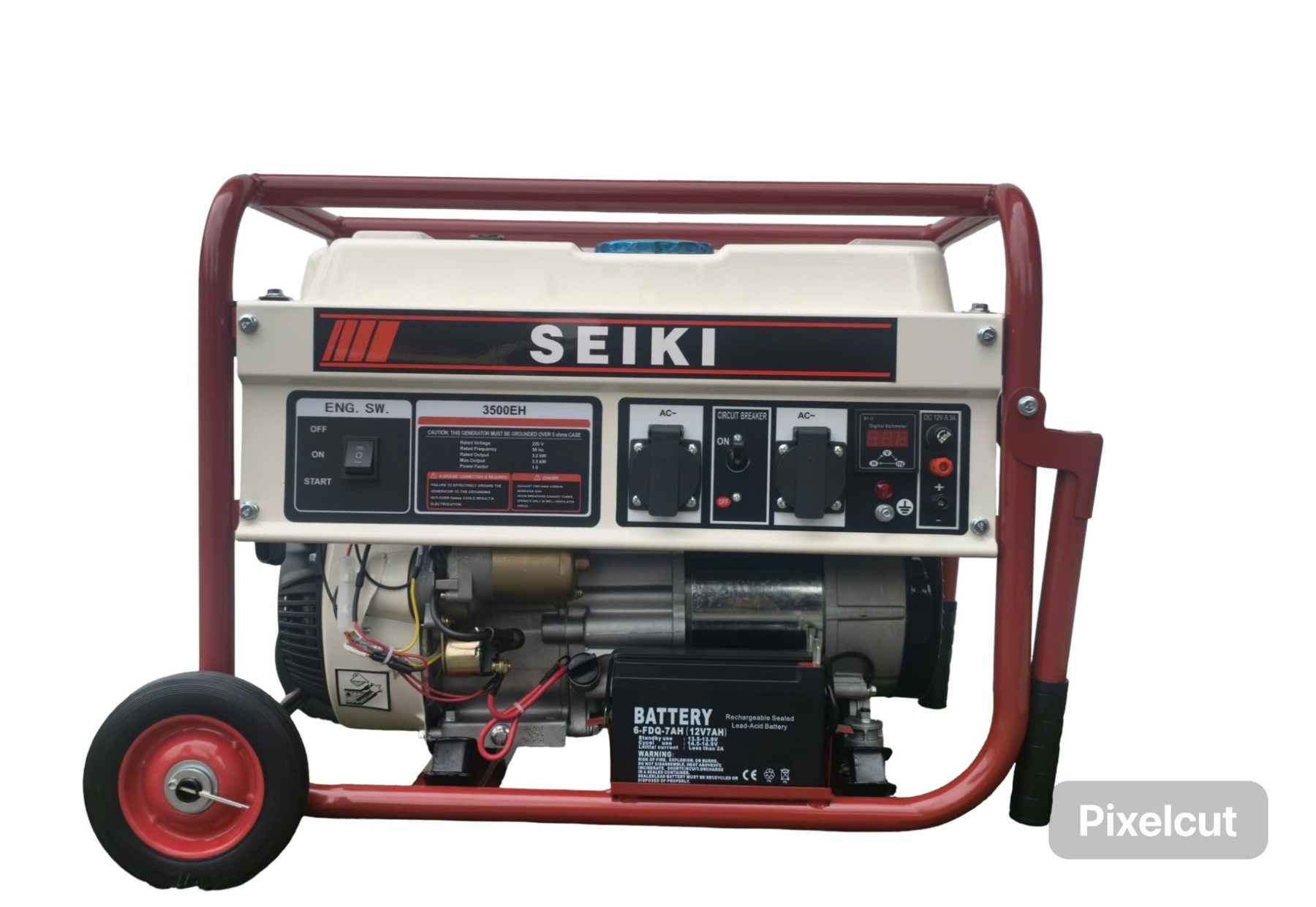 Máy Phát Điện Seiki 3500Eh 3KW Có Đề Điện – Khởi Động Nhanh Chỉ Với Một Nút Bấm