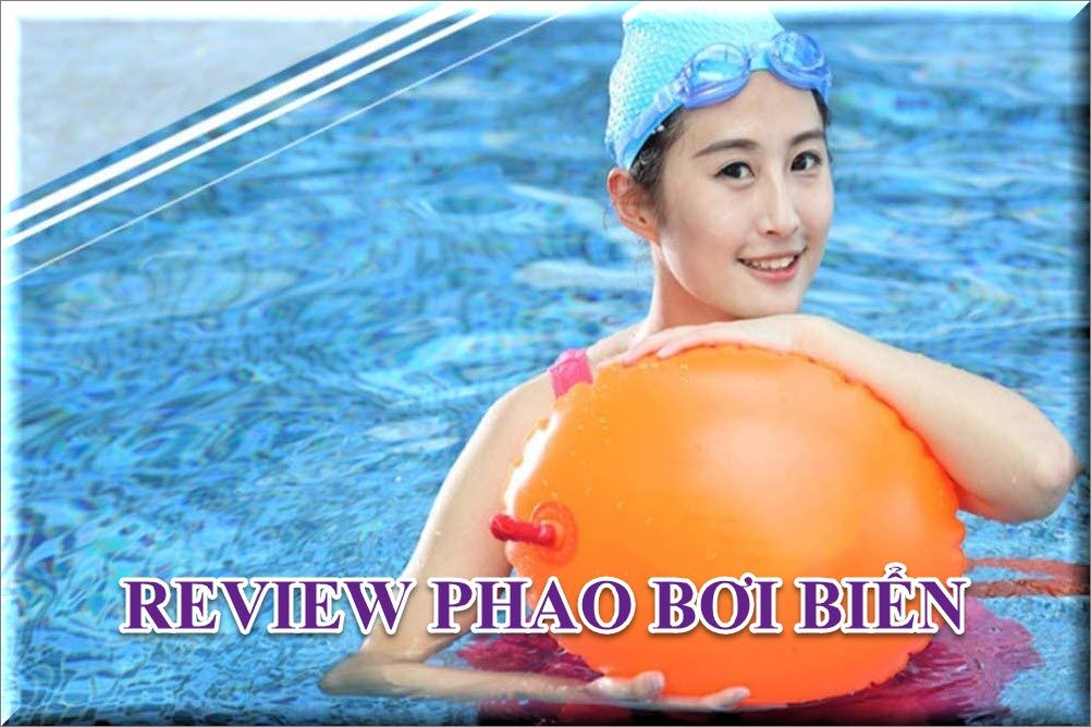 Review Phao Bơi Biển Oval đeo thắt lưng 2 túi khí cho dân bơi chuyên nghiệp