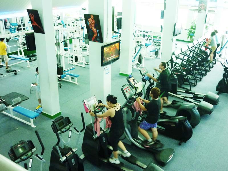 phòng tập gym cho nữ - Câu lạc bộ Lan Anh