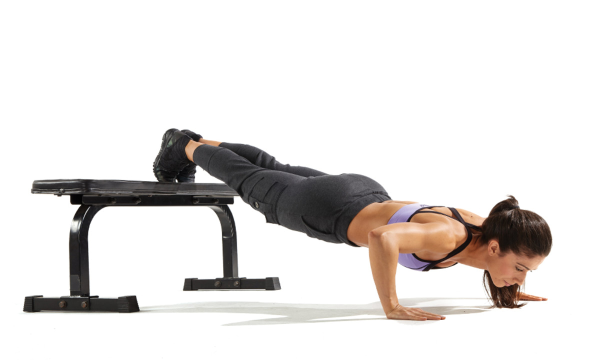 5 Decline Push-Up