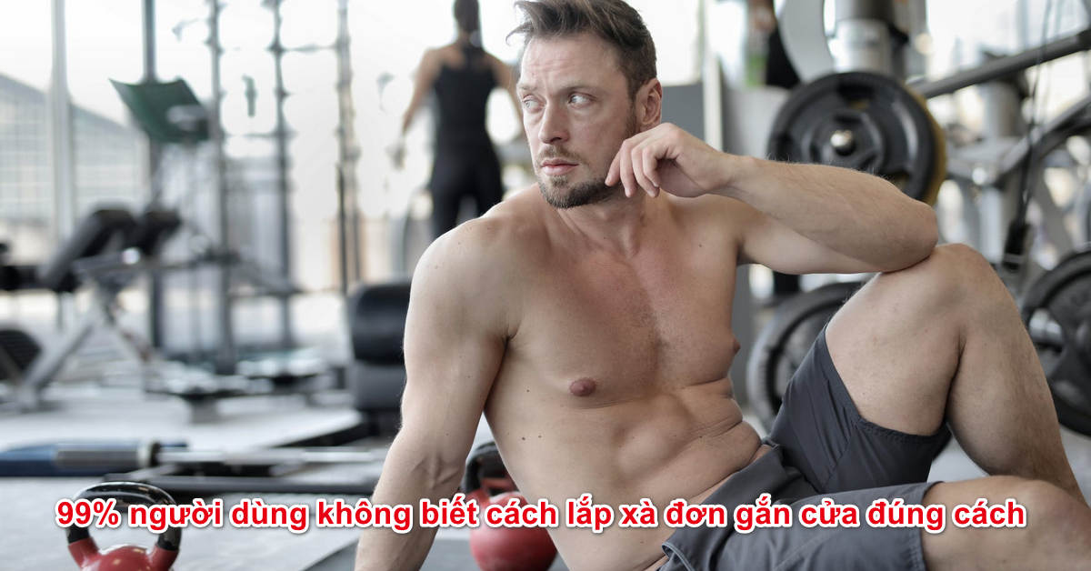 xà đơn gắn cửa